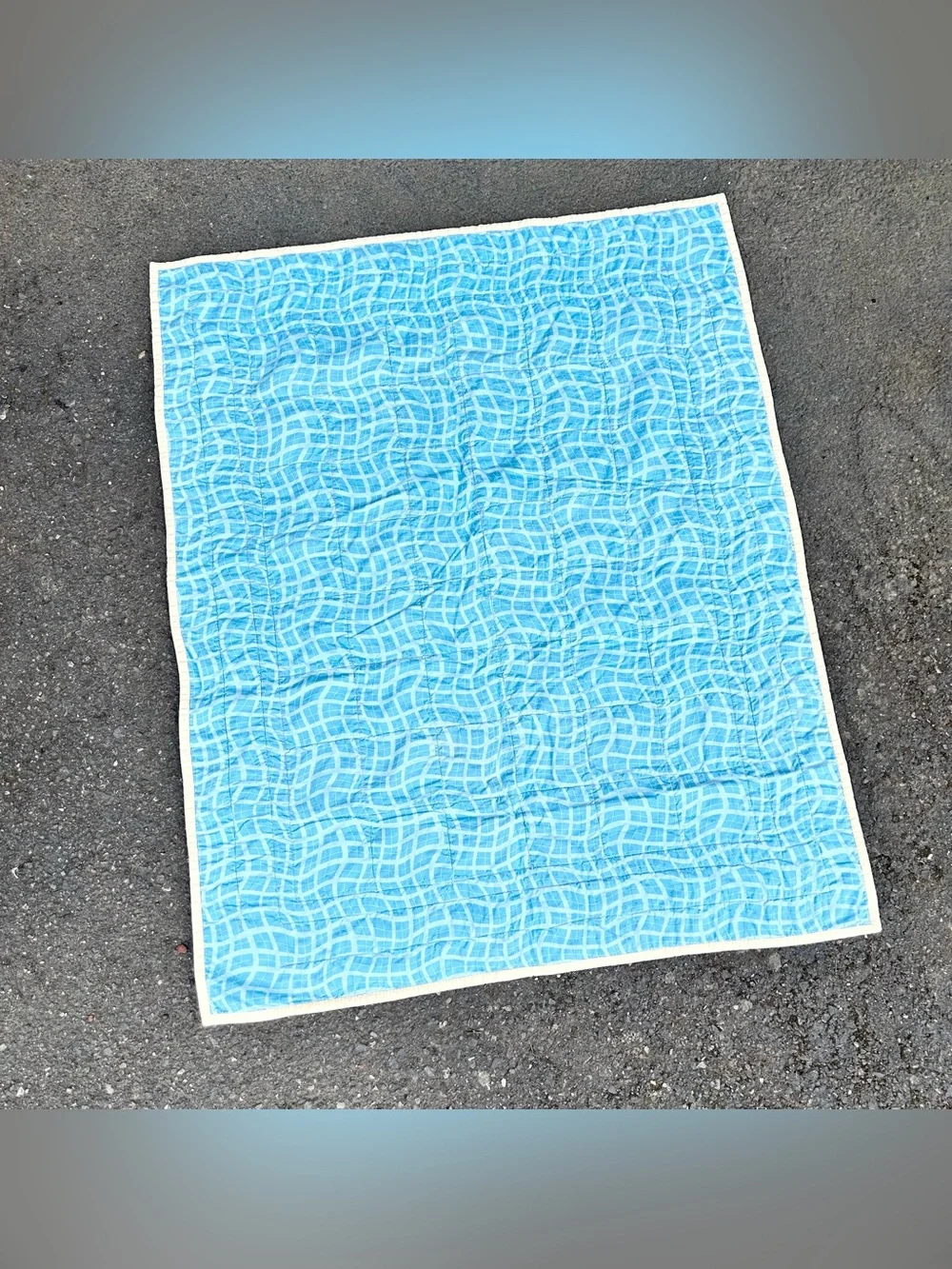 Handmade ABC Quilt Blanket for Baby